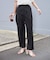 【S～Lサイズ展開】テックリネン美脚パンツ