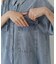 デニム半袖シャツ