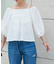 【2WAY】ポコポコふくれジャガードオフショルブラウス
