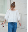 【2WAY】ポコポコふくれジャガードオフショルブラウス