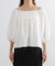 【2WAY】ポコポコふくれジャガードオフショルブラウス