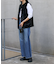 【Ｓ～Ｌ展開】ウエストアシメサイドラインデニム