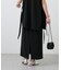 バックスリットリップルアイラインロングスカート