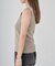 エステルヤーンスクエアネックニットタンクトップ