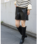 フェイクレザーショートパンツ