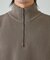 ハーフジップニットベスト