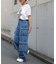 【高身長サイズあり】デニムデザインカーゴパンツ
