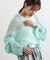 【WEB/一部店舗限定】メッシュ編ニットプルオーバー