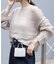 【WEB/一部店舗限定】メッシュ編ニットプルオーバー