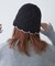 配色ニットバケットハット