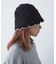 配色ニットバケットハット
