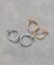 スリムラインフープイヤリング