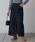 フロントスリットデニムロングスカート
