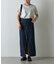 フロントスリットデニムロングスカート
