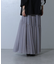 ラメチュールティアードスカート