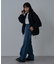 【セットアップ対応】ルーズストレートデニム