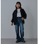 【セットアップ対応】ルーズストレートデニム
