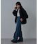 【セットアップ対応】ルーズストレートデニム
