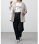 【セットアップ対応】ルーズストレートデニム