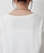スマート裾ラウンド長袖Tシャツ