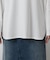 スマート裾ラウンド長袖Tシャツ