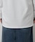 スマート裾ラウンド長袖Tシャツ