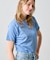 【動画あり/UNISEX/8色展開】ラウンドボディコットンTシャツ