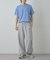 【動画あり/UNISEX/8色展開】ラウンドボディコットンTシャツ