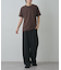 【動画あり/UNISEX/8色展開】ラウンドボディコットンTシャツ