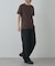 【動画あり/UNISEX/8色展開】ラウンドボディコットンTシャツ