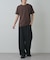 【動画あり/UNISEX/8色展開】ラウンドボディコットンTシャツ