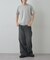 【動画あり/UNISEX/8色展開】ラウンドボディコットンTシャツ