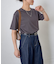 【動画あり/UNISEX/8色展開】ラウンドボディコットンTシャツ