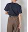 【動画あり/UNISEX/8色展開】ラウンドボディコットンTシャツ