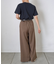 【動画あり/UNISEX/8色展開】ラウンドボディコットンTシャツ
