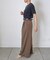 【動画あり/UNISEX/8色展開】ラウンドボディコットンTシャツ