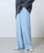 センターシームワイドストレートパンツ