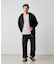 【UNISEX】フレンチテリースウェットダブルジップパーカー