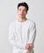 【BASIC LINE/UNISEX】コットンスムースロングスリーブTシャツ
