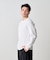 【BASIC LINE/UNISEX】コットンスムースロングスリーブTシャツ