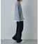 ジョーゼットフェイクレイヤード長袖T