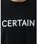 CERTAIN Tシャツ