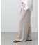 テックリネンストレートパンツ
