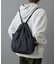 【UNISEX/超軽量180g】ソフトナイロンナップサック