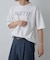 幾何学ロゴプリントTシャツ