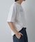 幾何学ロゴプリントTシャツ