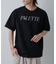 幾何学ロゴプリントTシャツ