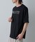 幾何学ロゴプリントTシャツ