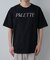 幾何学ロゴプリントTシャツ