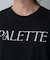 幾何学ロゴプリントTシャツ